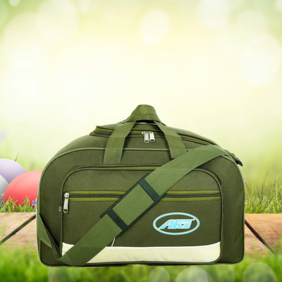 Afco Bags (Expandable) 45L Luggage duffle Bag For Men And Women Duffel With Wheels Duffel Without Wheels