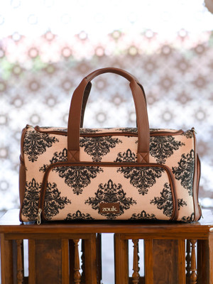 ZOUK Mughal Motif Weekender Duffel Bag Duffel Without Wheels