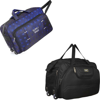 TRENDLINK (Expandable) D_Box Blue_001 / SB-WB-31-32 Duffel With Wheels (Strolley)