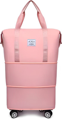 Haya (Expandable) Expandable Foldable Duffle Bag With Wheel Duffel With Wheels (Strolley)