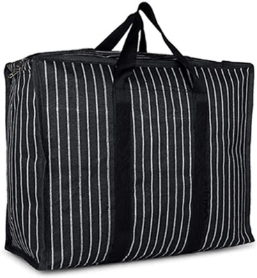 ST Mark (Expandable) DC Canvas Bag (Black) 1Pcs_20 Duffel Without Wheels