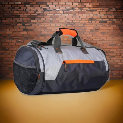 house of common (Expandable) Sports Gym Bag for Men and Women, Travel Duffel Bag with Shoulder Strap Duffel Without Wheels