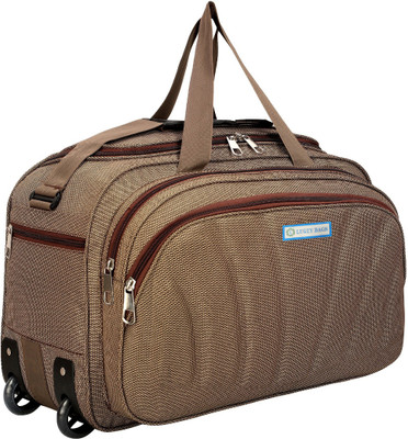 LUGZY (Expandable) AL1-BROWN_14 Duffel With Wheels (Strolley)