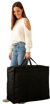 CARRYUP Nylon Jumbo Large 128 L Moisture Proof MultiPurpose Heavy Duty Storage Bag Duffel Without Wheels