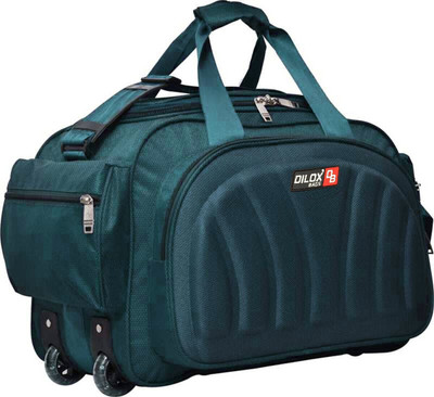 I.R. FASHION (Expandable) Lightweight Waterproof Luggage Travel Duffel Bag with wheels Duffel With Wheels (Strolley)