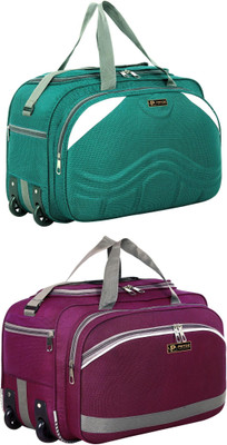 pryde (Expandable) @AF4 & TOR1-PURPLE_@ Duffel With Wheels (Strolley)