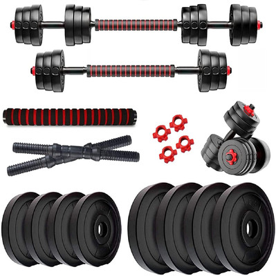 BodyFit 24KG (2KG X 6 + 3KG X 4) Dumbbell Combo Set Adjustable Dumbbell Adjustable Dumbbell(24 kg)