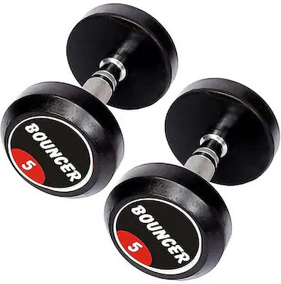 Intellect Creation Premium Bouncer Dumbbell Set Fixed Weight Dumbbell(5 kg)