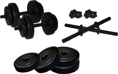 SHIVAM SPORTS 3 KgX4 Premium Weight Plates, Home Gym Dumbbell Set For Exercise, Adjustable Dumbbell(12 kg)
