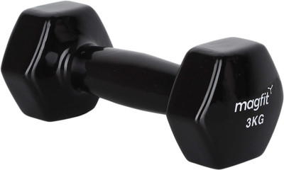 wWAR Premium Vinyl Dumbbell Fixed Weight Dumbbell(3 kg)