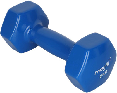 gamers hub Premium Vinyl Dumbbell Fixed Weight Dumbbell(5 kg)