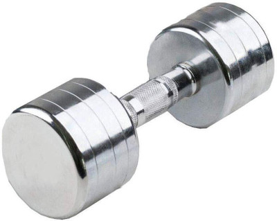 CF SPORTS Best Quality (5KG*1) Single Piece Steel Dumbbell Fixed Weight Dumbbell(5 kg)