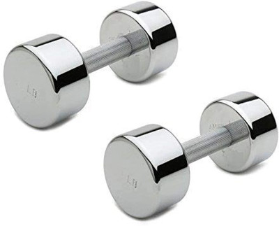 gamers hub 10kgx2Pc Steel Dumbbell Set for Home Gym Hand Dumbbell Men & Women Fitness Gym Fixed Weight Dumbbell(20 kg)