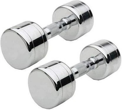 wWAR PAIR OF 2.5 KG STEEL DUMBBELLE Fixed Weight Dumbbell(2.5 kg)