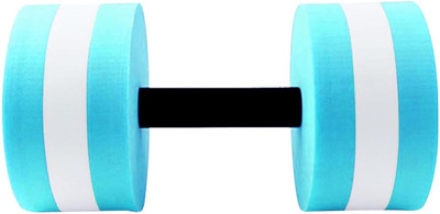 Funjoy Aquatic Dumbbell Water Dumbell Aquatic Barbell Float Men Women Swim Barbell Blue Fixed Weight Dumbbell(8 kg)