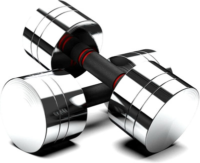 gamers hub 10Kgx2Pc Dumbbell Set, Steel Dumbbell Set,For Home Gym Workout_FD Adjustable Dumbbell(20 kg)