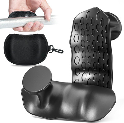 Leosportz gym weight lifting no Claus on palm palm hand support Hand Support(Black)