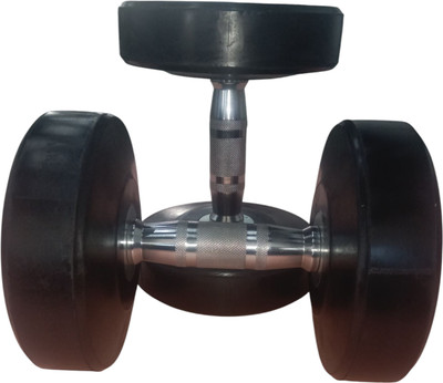 STAYSTRONG 7.5 Kg Pair of Rubber Coated Bouncer Full Body Workout |Set of 2 Fixed Weight Dumbbell(15 kg)