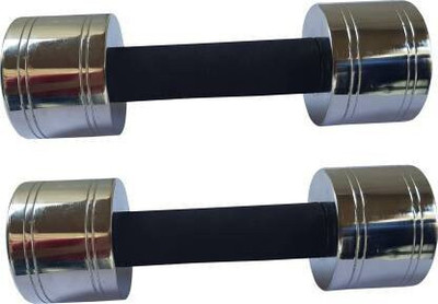 gamers hub 2.5kgx2pcs Home Gym Dumbbell Set Fixed Weight Dumbbell(5 kg)