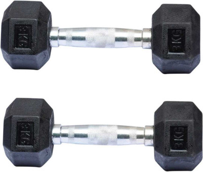 ARINEO HEX DUMBBELS 3 KG Fixed Weight Dumbbell(3 kg)
