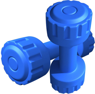 KRX KRX DM PVC 3KG SET COMBO 161 Adjustable Dumbbell Fixed Weight Dumbbell(6 kg)