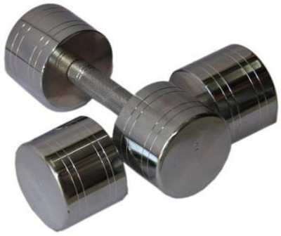 wWAR Pair of 3kg x2Pcs Steel Dumbbell Fixed Weight Dumbbell(6 kg)