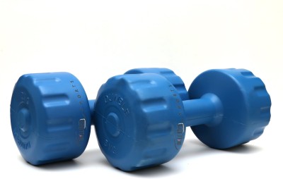 Arising PVC Bouncer Dumbbell Fixed Weight Dumbbell(10 kg)