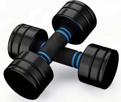 gamers hub Steel Dumbbell Set 2.5KG X 2 PCS, 1 Pair Dumbbells, Steel Home Gym Fixed Weight Dumbbell(2.5 kg)