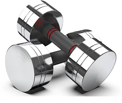 AMAN FIT Steel Dumbbell Set 10KG X 2 PCS, 1 Pair Dumbbells Adjustable Dumbbell(20 kg)