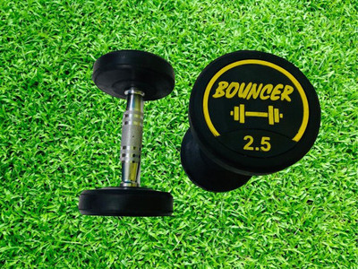 wWAR HIGH QUALITY BOUNCER DUMBBELLS 2.5*2 (5KG) Fixed Weight Dumbbell(5 kg)
