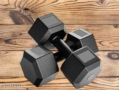Mother hub TOP-NOTCH QUALITY '1 KG PAIR (1+1=2KG) PVC DUMBELL Fixed Weight Dumbbell(2 kg)