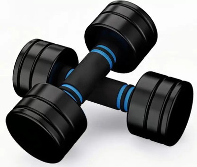 AMAN FIT 2.5Kgx2Pc Steel Dumbbell Set Pair Dumbbells, Steel Dumbbells Fixed Weight Dumbbell(5 kg)