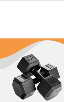 Dee Fit 10kg Dumbbell Set - 1 Pair of Dumbbells - best for Home FITNESS Fixed Dumbbell Fixed Weight Dumbbell (10 kg) deal from flipkart Dee Fit 10kg Dumbbell Set - 1 Pair of Dumbbells - best for Home FITNESS Fixed Dumbbell Fixed Weight Dumbbell (10 kg) deal from flipkart