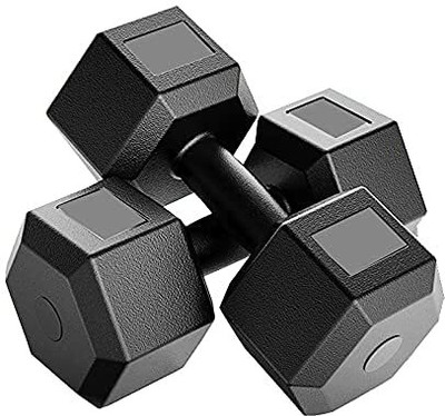 NSP RSN Dumbbells For Men & Women Strength Training 3kg Set Fixed Weight Dumbbell(6 kg)