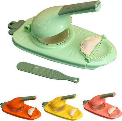 Jihan Creation Dumpling Press(Plastic Multicolor)