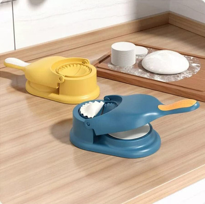 GVJ TRADERS Dumpling Press(Plastic Multicolor)
