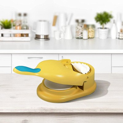 KUSHWAHAJI Dumpling Press(Plastic Yellow)