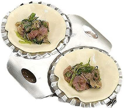 Padmanabhaay Dumpling Press(Stainless Steel SILVER)