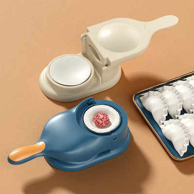 Qexle Dumpling Press(Plastic Multicolor)