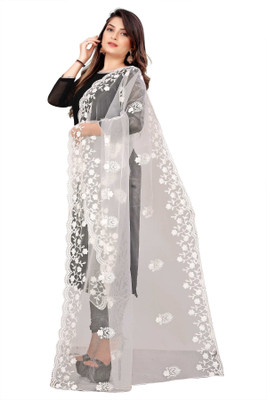 Best Mart Net Embroidered Women Dupatta