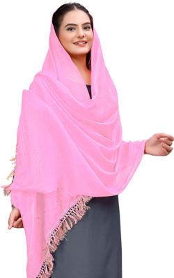 Sekmany Pure Cotton Embroidered Women Dupatta