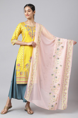 Aurelia Polyester Geometric Print Women Dupatta