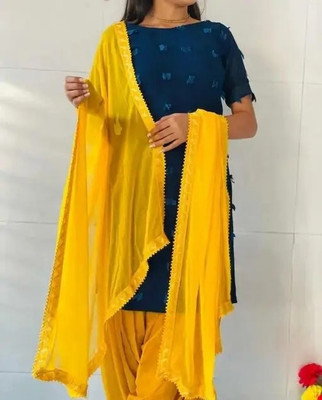 N P ENTERPRISE Chiffon Solid Women Dupatta