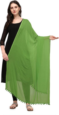 VaIdehi Chiffon Solid Women Dupatta