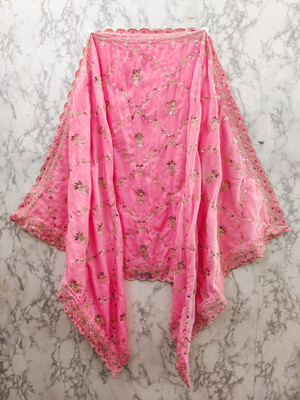 Samrthyafashion Velvet Embroidered Women Dupatta