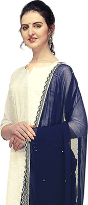Sekmany Chiffon Self Design Women Dupatta