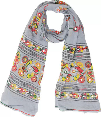 DEETYA FASHION Cotton Blend Self Design Women Dupatta