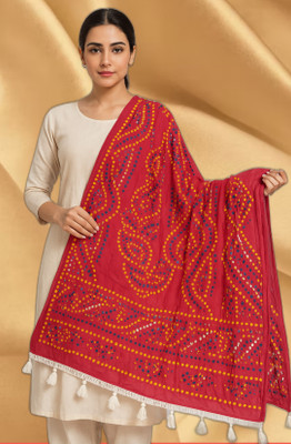 sirji Pure Cotton Printed, Self Design Women Dupatta