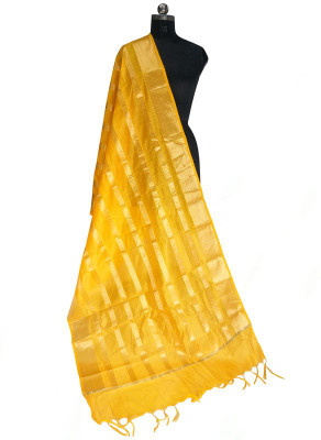 The SDF India Cotton Silk Woven Women Dupatta