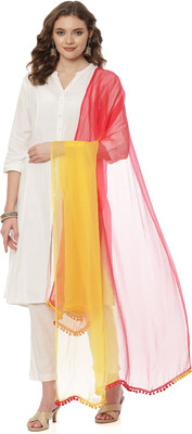 RANGRITI Polyester Solid Women Dupatta